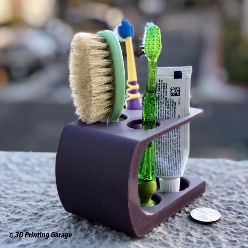 Bathroom Arranger (Toothbrush Holder, Version3)