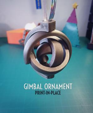 Gimbal Ornament || Christmas
