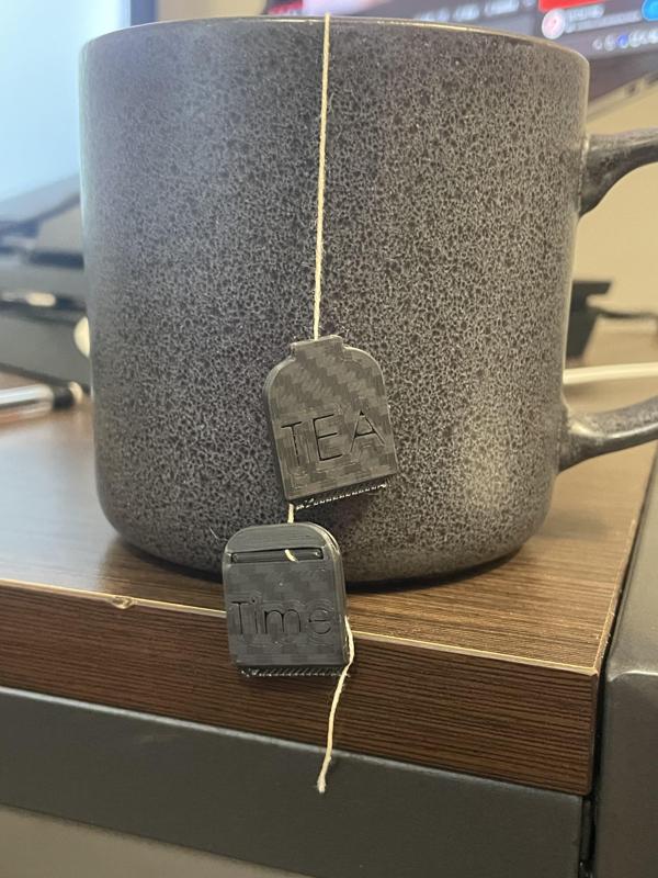 Tea Bag String Clip
