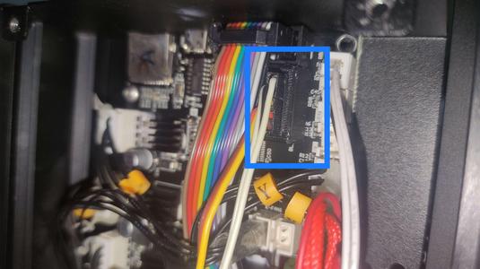bl/3d touch jumper wires to mainboard adapter