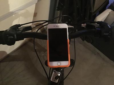 iPhone 8 mount for bike