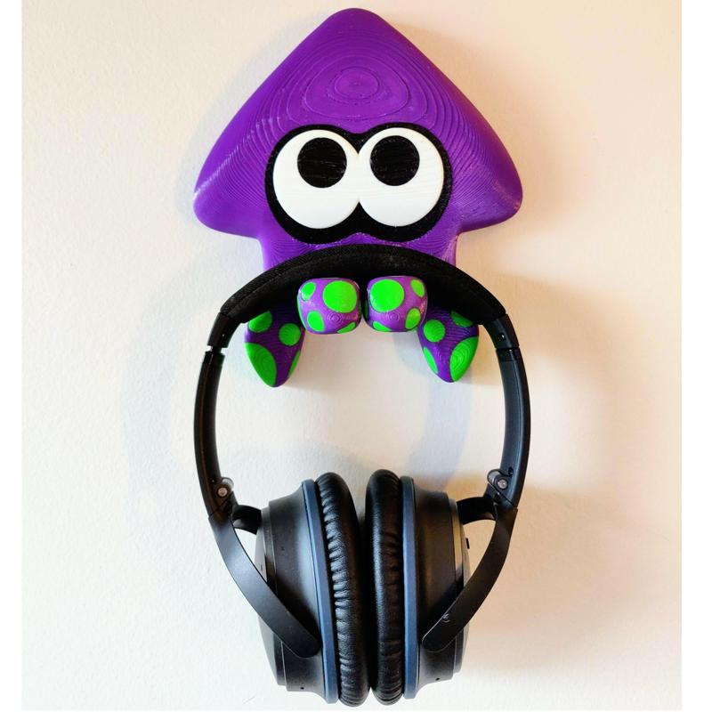 Splatoon Inkling Headphone Hanger - Multicolour