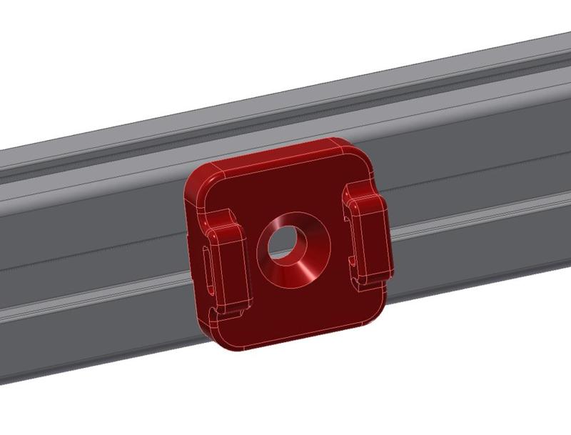 Cable Organizer Clip for 30x30 Aluminum Profile