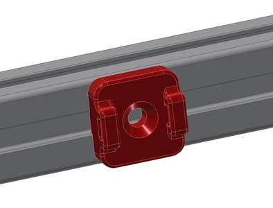 Cable Organizer Clip for 30x30 Aluminum Profile