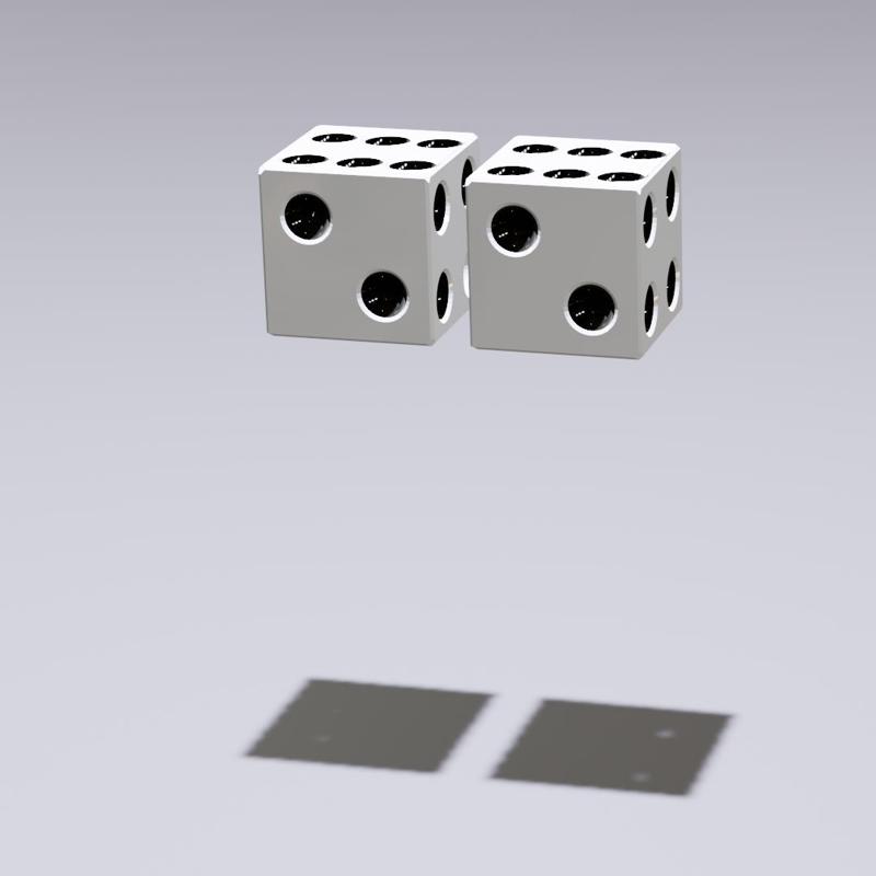 Simple double dice