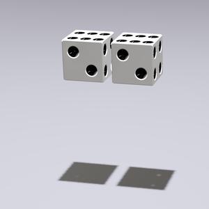 Simple double dice