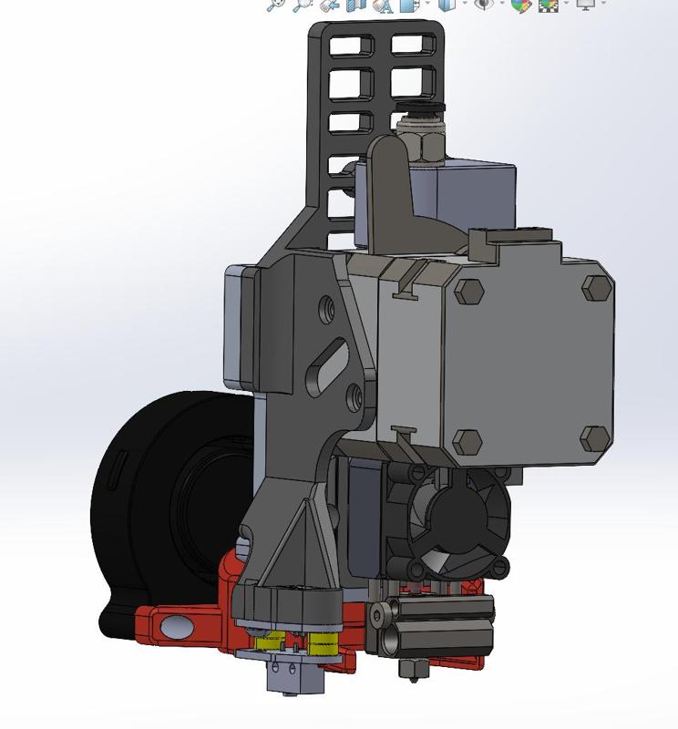 LGX Mosquito Euclid probe mount for Railcore
