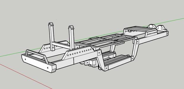 MRC Full chassis kit files in INCHES