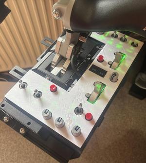 Winwing Orion 2 Throttle base Faceplate
