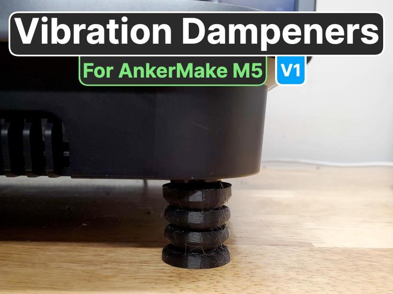 AnkerMake M5/M5C TPU Vibration dampener feet