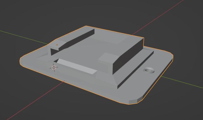 Wall mount for old 20v Parkside battery