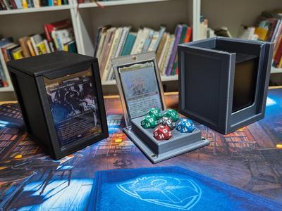 MTG Commander Display Deck Box for 35pt Mag Case