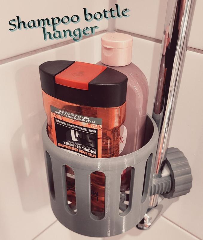 Shower shampoo hanger