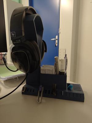 Pencil Holder incl. Headset Holder
