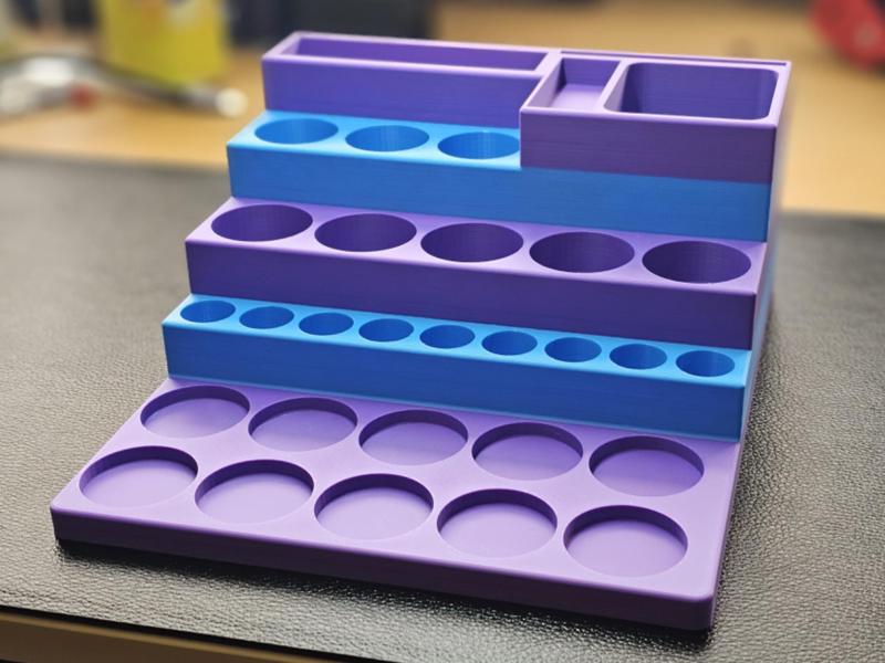 Nail Tech Desk Organizer for Nail & Makeup Product