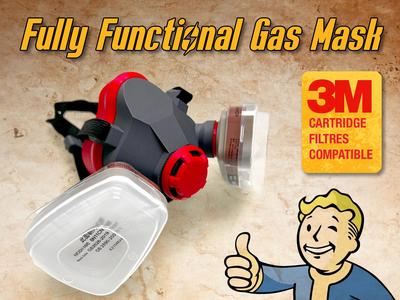 Fully Functional Gas Mask