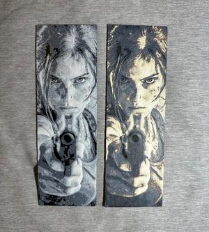 Lara Croft Tomb Raider Hueforge Bookmarks