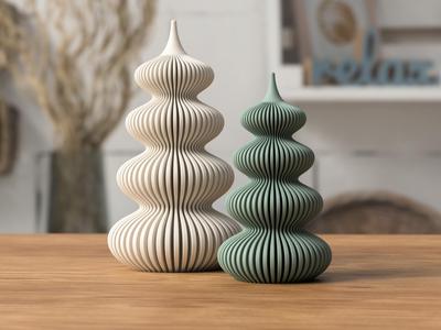 Modern Christmas Tree (tealight compatible)