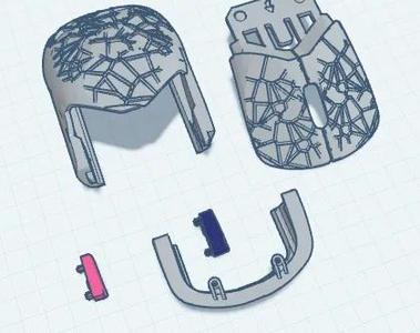 Cracked ground mouse cover (HyperX contest)   