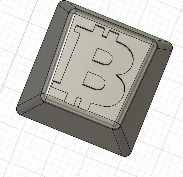 Bitcoin KeyCap   