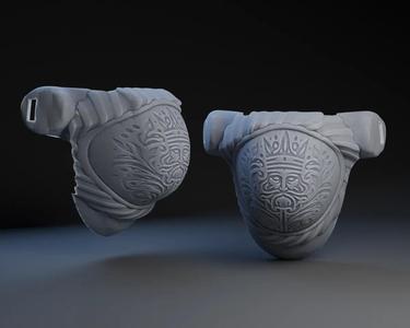 Kings Head Codpiece   