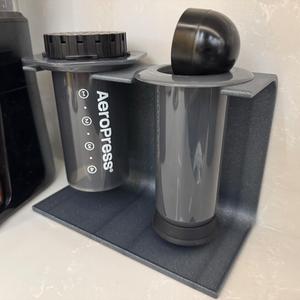 Minimalistic AeroPress Organizer and Drying Stand