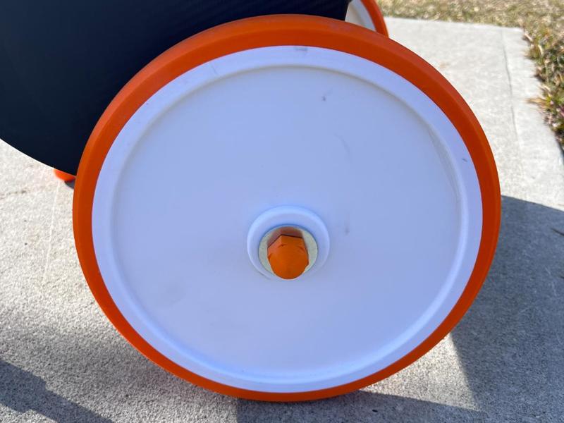 Wheel with R8-2RS Bearing - Disc Golf Cart Wheels