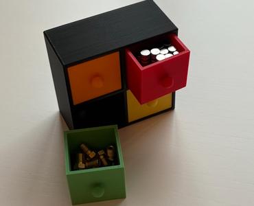 Mini storage drawers