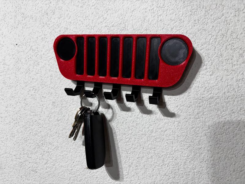 Jeep Front Grill Key Hanger