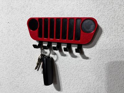 Jeep Front Grill Key Hanger