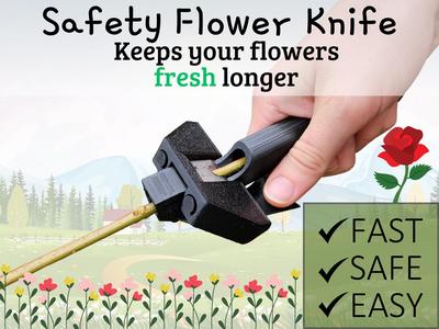 Safety Flower Knife - Fast, Safe, Easy!