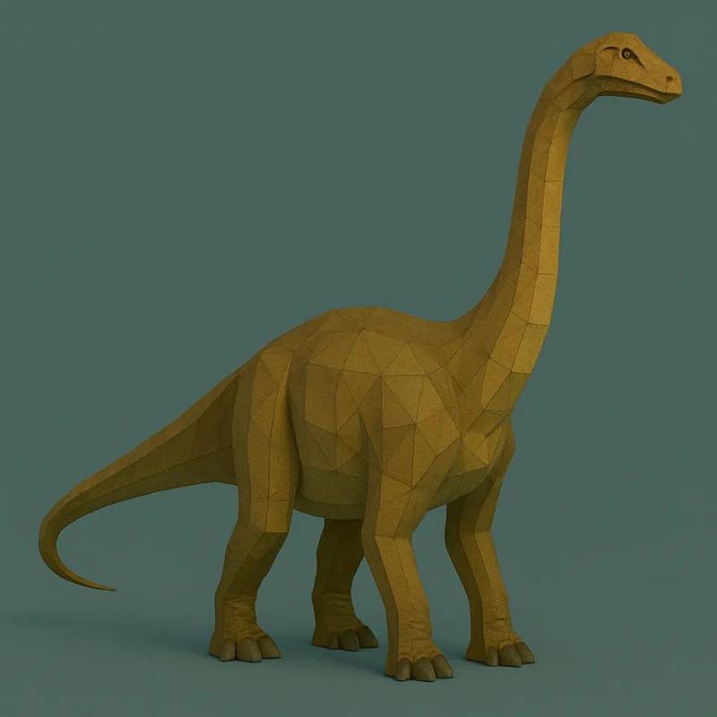 Diplodocus LOW POLY   