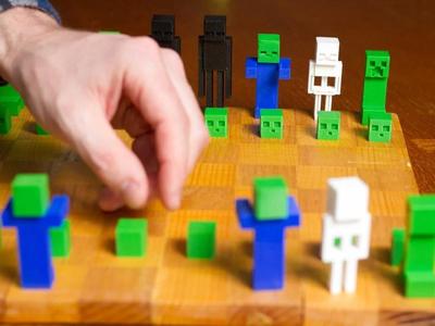 MinecraftChessSet: Blocky Strategy with Characters