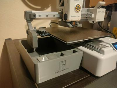 poop bucket for A1 mini with nozzle-box