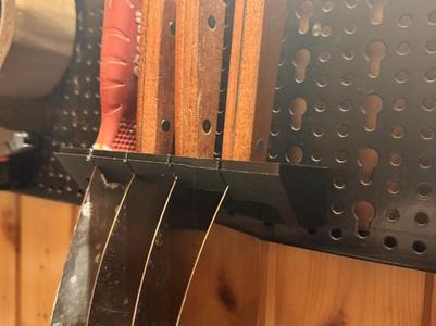 PARKSIDE TOOL HOLDER WITH PEGBOARD ATTACHMENT