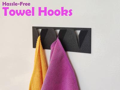 The GREATEST Towel Hooks