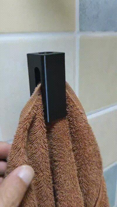 Glass Ball Towel Hook