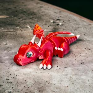 Flexi Baby dragon- multi color