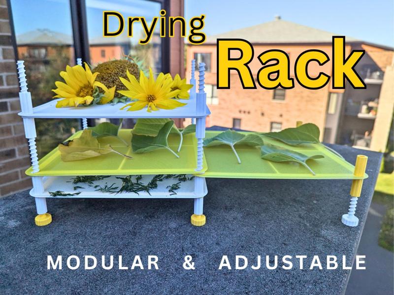 Modular Drying Rack | Herbs, Fruits, Flowers ...