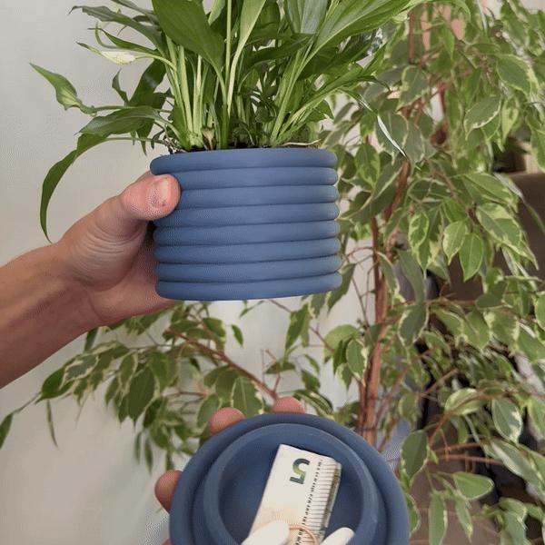 Stealthy Sprout: Pot with a Hidden Storage Secret