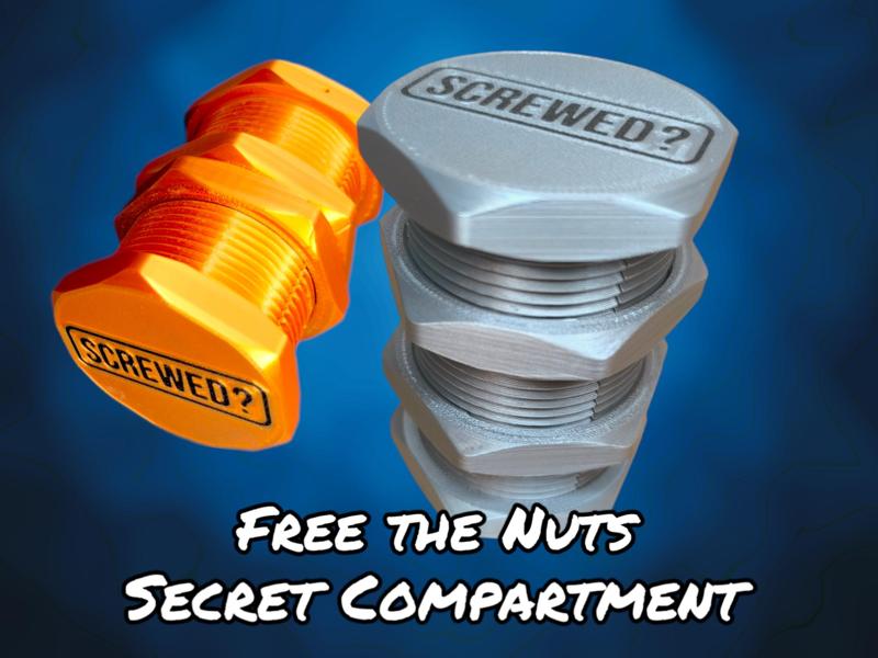 SCREWED? Clever Nutcase Puzzle Box