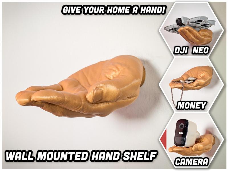 Wall Mounted Hand Shelf [For Neo or anything else]