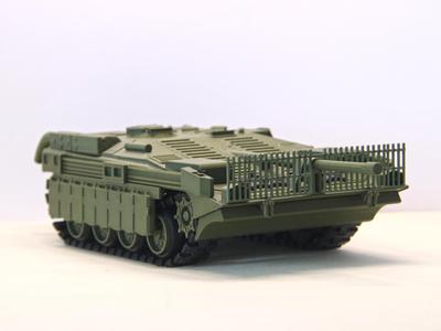 Swedish strv-103 tank's fence