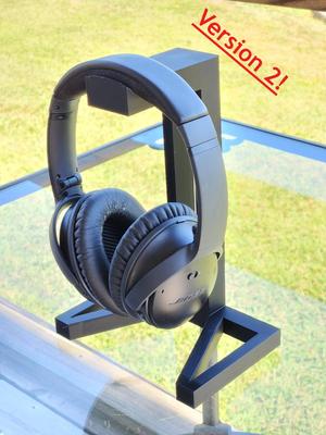 The Minimalistic Headset Hanger - Version 2