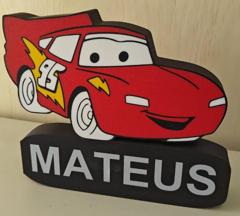Flash McQueen Custom Name