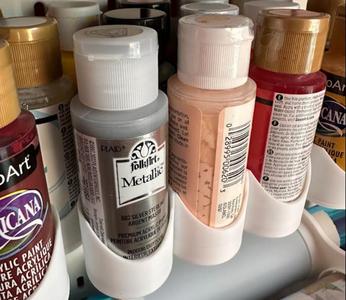 Ikea Skadis Craft Paint Holder