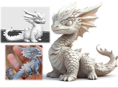 Baby Dragon Miniature