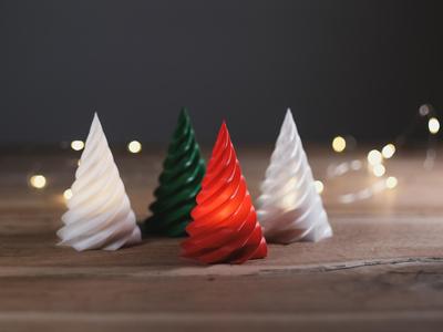 Christmas Tree Light With Hidden Base