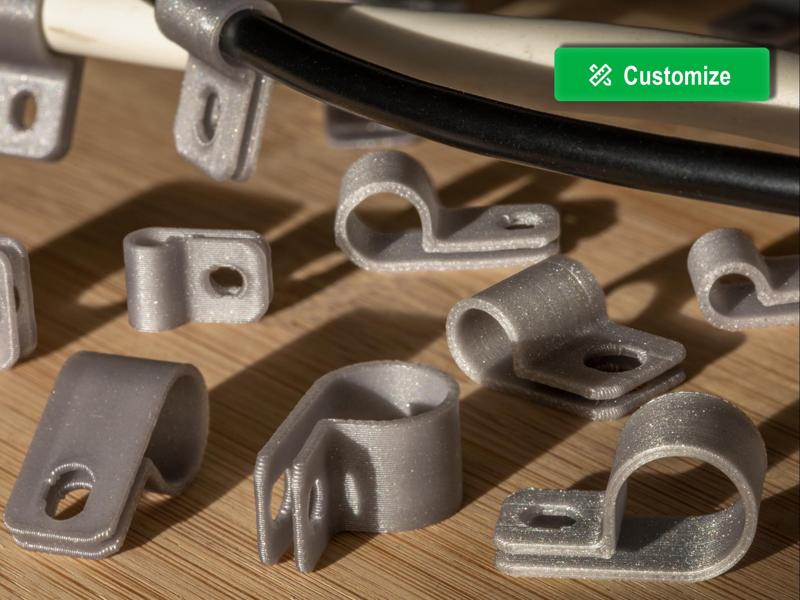 P Clip | Cable | Customizable