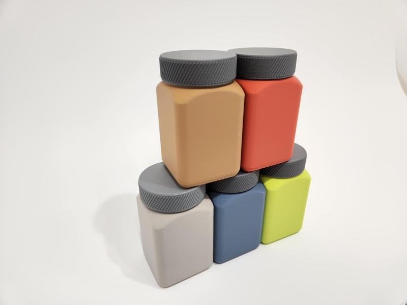 Square Jars